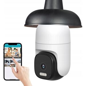 Inny producent KAMERA ŻARÓWKA E27 WIFI WI-FI OBROTOWA TRYB NOCNY PODGLĄD ZDALNY ALARM 4MPX Inny producent KAMERA ŻARÓWKA E27 WIFI WI-FI OBROTOWA TRYB NOCNY PODGLĄD ZDALNY ALARM 4MPX
