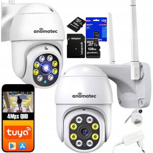 Inny producent Kamera zewnętrzna bezprzewodowa obrotowa z kartą pamięci 128gb ip tuya 4mpx Inny producent Kamera zewnętrzna bezprzewodowa obrotowa z kartą pamięci 128gb ip tuya 4mpx
