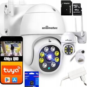 Inny producent Kamera zewnętrzna bezprzewodowa obrotowa z kartą pamięci 64gb ip tuya 4mpx Inny producent Kamera zewnętrzna bezprzewodowa obrotowa z kartą pamięci 64gb ip tuya 4mpx