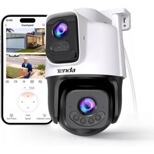 Inny producent KAMERA ZEWNĘTRZNA WIFI 6MP 2K DUAL OBIEKTYW AI ŚLEDZENIE AUDIO ALARM IP66 Inny producent KAMERA ZEWNĘTRZNA WIFI 6MP 2K DUAL OBIEKTYW AI ŚLEDZENIE AUDIO ALARM IP66
