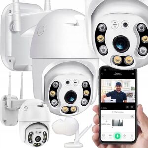Lewer Kamera Zewnetrzna Wifi Obrotowa Ip Full Hd 360 Monitoring Zoom 4X Detekcja Lewer Kamera Zewnetrzna Wifi Obrotowa Ip Full Hd 360 Monitoring Zoom 4X Detekcja