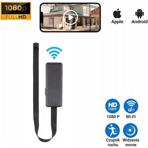 brak danych Mini kamera WiFi 2MP - Full HD 1080p, zdalny podgląd, detekcja ruchu brak danych Mini kamera WiFi 2MP - Full HD 1080p, zdalny podgląd, detekcja ruchu