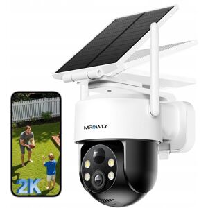 Inny producent MROWLY Kamera Zewnętrzna Solar 2K 360° PTZ PIR Detekcja Ruchu IP66 Audio Inny producent MROWLY Kamera Zewnętrzna Solar 2K 360° PTZ PIR Detekcja Ruchu IP66 Audio