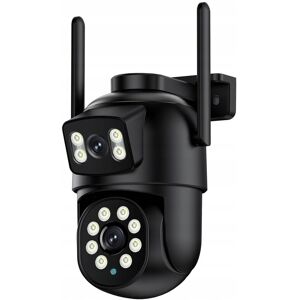 Inny producent PODWÓJNA KAMERA ZEWNĘTRZNA OBROTOWA IP WIFI 8MP DO MONITORINGU ALARM 3w1 Inny producent PODWÓJNA KAMERA ZEWNĘTRZNA OBROTOWA IP WIFI 8MP DO MONITORINGU ALARM 3w1