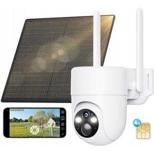 Inny producent SEHMUA Kamera Zewnętrzna 3G/4G LTE Solar 2K IP66 Kolorowa Noc Inny producent SEHMUA Kamera Zewnętrzna 3G/4G LTE Solar 2K IP66 Kolorowa Noc