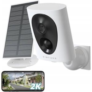 Inny producent VIRTAVO Kamera Zewnętrzna Solarna Bezprzewodowa WiFi 2K Alexa Nocna Inny producent VIRTAVO Kamera Zewnętrzna Solarna Bezprzewodowa WiFi 2K Alexa Nocna