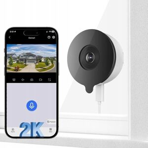 Inny producent YESKAMOU 2K 3MP Kamera Okienna Wewnętrzna z Kolorowym Trybem Nocnym Inny producent YESKAMOU 2K 3MP Kamera Okienna Wewnętrzna z Kolorowym Trybem Nocnym