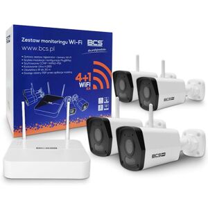 No Name BCS-B-KITW Bezprzewodowy zestaw monitorujący WiFi - Zestaw monitorujący No Name BCS-B-KITW Bezprzewodowy zestaw monitorujący WiFi - Zestaw monitorujący