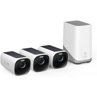 System bezpieczeństwa Eufy 4K - Montaż na ścianie System bezpieczeństwa Eufy 4K - Montaż na ścianie