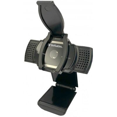 Inny producent Verbatim Kamera internetowa z mikrofonem Full HD 1080p AWC-01 czarny/black Inny producent Verbatim Kamera internetowa z mikrofonem Full HD 1080p AWC-01 czarny/black