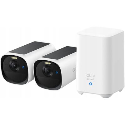 Zestaw 2 kamer zewnętrznych Eufy Eufycam E40 + baza HomeBase S280 Zestaw 2 kamer zewnętrznych Eufy Eufycam E40 + baza HomeBase S280