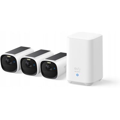 Zestaw 3 kamer eufyCam E40 - Kamera bezpieczeństwa na zewnątrz - 2K Zestaw 3 kamer eufyCam E40 - Kamera bezpieczeństwa na zewnątrz - 2K