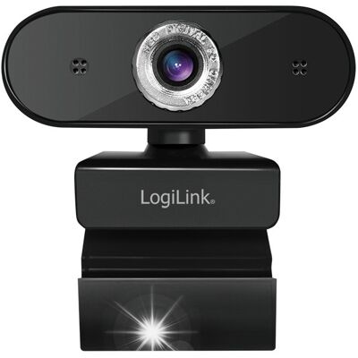Inny producent Kamera internetowa HD USB mikrofonem LogiLink do wideorozmów pracy zdalnej Inny producent Kamera internetowa HD USB mikrofonem LogiLink do wideorozmów pracy zdalnej