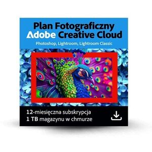 Adobe Creative Cloud Plan Fotografia 1TB Adobe Creative Cloud Plan Fotografia 1TB