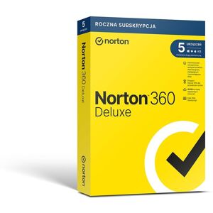 Symantec Norton 360 Deluxe • Antywirus • 5 urządzeń • 2 lata Symantec Norton 360 Deluxe • Antywirus • 5 urządzeń • 2 lata