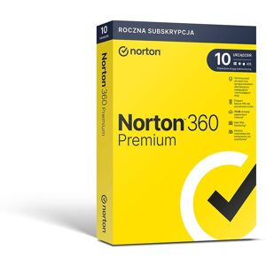 Symantec Norton 360 Premium • Antywirus • 10 urządzeń • 2 lata Symantec Norton 360 Premium • Antywirus • 10 urządzeń • 2 lata