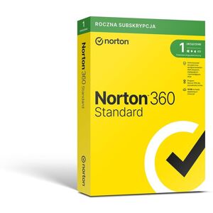 Symantec Norton 360 Standard • Antywirus • 1 urządzenie • 2 lata Symantec Norton 360 Standard • Antywirus • 1 urządzenie • 2 lata