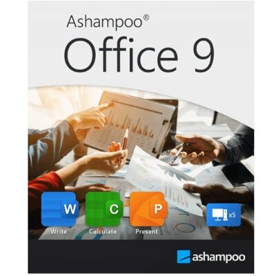 Ashampoo Office 9 - Licencja na 5 komputerów - Pakiet biurowy Ashampoo Office 9 - Licencja na 5 komputerów - Pakiet biurowy