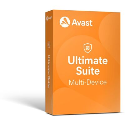 Avast Ultimate Multidevice • Antywirus • 10 urządzeń • 1 rok Avast Ultimate Multidevice • Antywirus • 10 urządzeń • 1 rok