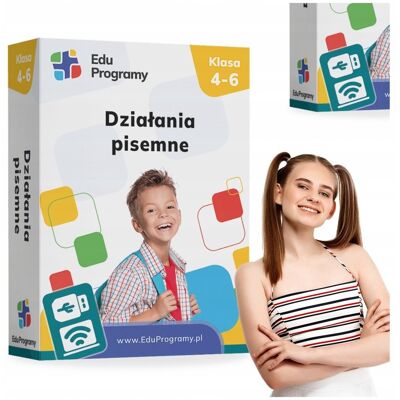 Inny producent Gra Edukacyjna Dla Dzieci Działania Pisemne Program Edukacyjny PRO 4-6 Inny producent Gra Edukacyjna Dla Dzieci Działania Pisemne Program Edukacyjny PRO 4-6