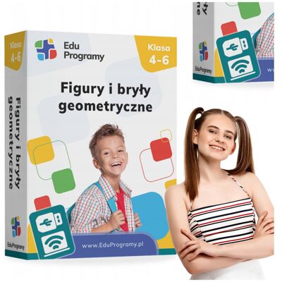 Inny producent Gra Edukacyjna Dla Dzieci Figury i Bryły Geometryczne Program PRO 4-6 Inny producent Gra Edukacyjna Dla Dzieci Figury i Bryły Geometryczne Program PRO 4-6