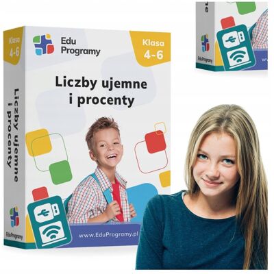 Inny producent Gra Edukacyjna Dla Dzieci Liczby Ujemne i Procenty Program PRO 4-6 Inny producent Gra Edukacyjna Dla Dzieci Liczby Ujemne i Procenty Program PRO 4-6