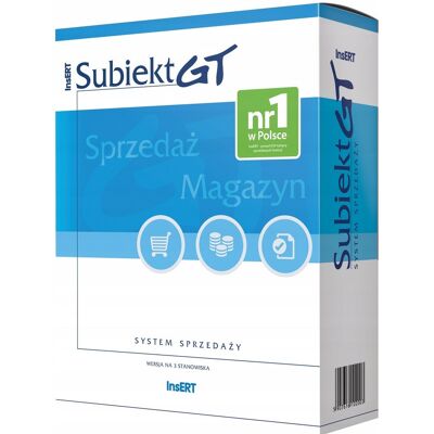 InsERT Subiekt GT licencja oddziałowa na prace zdalną (SGT) InsERT Subiekt GT licencja oddziałowa na prace zdalną (SGT)