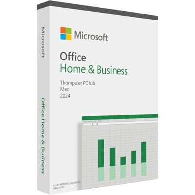 Microsoft Office Home i Business 2024 - Licencja EuroZone po polsku - Mac & Windows Microsoft Office Home i Business 2024 - Licencja EuroZone po polsku - Mac & Windows