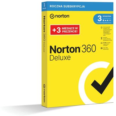 Symantec NORTON 360 DELUXE 25GB PL 1 USER 3 DEVICE 15MO Symantec NORTON 360 DELUXE 25GB PL 1 USER 3 DEVICE 15MO