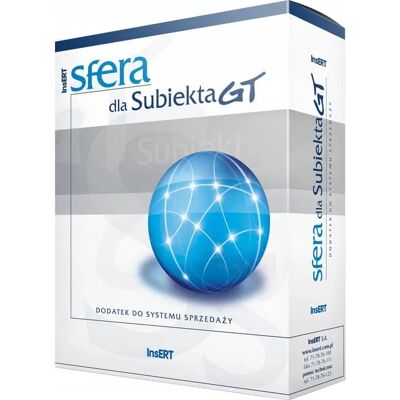 Insert Sfera Dla Subiekt Gt Na Pierwsze Stanowisko Insert Sfera Dla Subiekt Gt Na Pierwsze Stanowisko