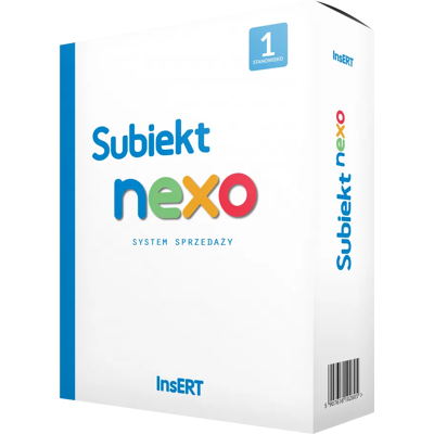 Insert Subiekt Nexo Box 1 - Oprogramowanie POS Insert Subiekt Nexo Box 1 - Oprogramowanie POS