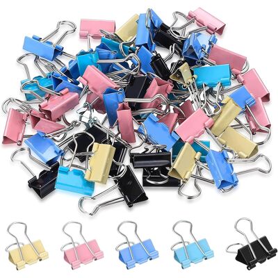 Inny producent Klipsy Biurowe 120 Sztuk 32x19mm Zaciski Spinacze Metalowe Mocne Inny producent Klipsy Biurowe 120 Sztuk 32x19mm Zaciski Spinacze Metalowe Mocne