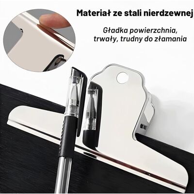 Inny producent Klipsy Duże 75mm 12 Sztuk Srebrne Metalowe Biurowe Zaciski Segregator Inny producent Klipsy Duże 75mm 12 Sztuk Srebrne Metalowe Biurowe Zaciski Segregator