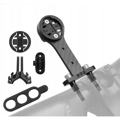 Inny producent Uchwyt carbon na mostek do Garmin Edge Wahoo Bryton GoPro Varia Inny producent Uchwyt carbon na mostek do Garmin Edge Wahoo Bryton GoPro Varia