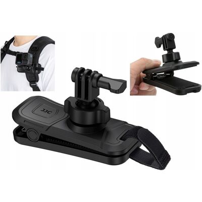 Uchwyt Mocowanie Klips Do Paska Plecaka Do Gopro Insta360 Dji Sjcam Pov Jjc / Bscm-ac1s Uchwyt Mocowanie Klips Do Paska Plecaka Do Gopro Insta360 Dji Sjcam Pov Jjc / Bscm-ac1s