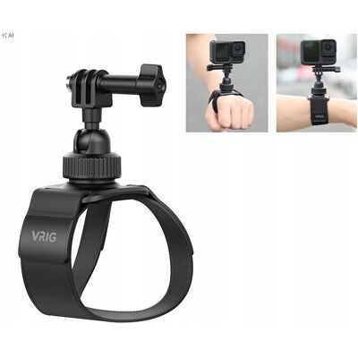 Inny producent Uchwyt Na Nadgarstek Rękę Do Gopro Dji Sjcam Insta360 Xiaomi Obrót 360 Vrig / Ac-74 / A0273 Inny producent Uchwyt Na Nadgarstek Rękę Do Gopro Dji Sjcam Insta360 Xiaomi Obrót 360 Vrig / Ac-74 / A0273