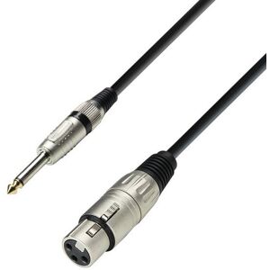 Kabel mikrofonowy XLR F - 6.3 mm Jack ADAM HALL, 3 m Kabel mikrofonowy XLR F - 6.3 mm Jack ADAM HALL, 3 m