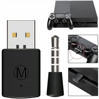 ADAPTER USB TRANSMITER AUDIO ODBIORNIK SŁUCHAWKI BLUETOOTH SONY PS4 PS5 ADAPTER USB TRANSMITER AUDIO ODBIORNIK SŁUCHAWKI BLUETOOTH SONY PS4 PS5