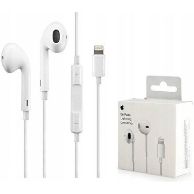 Apple EARPODS SŁUCHAWKI LIGHTNING IPHONE 8 X XR 11 12 13 14 Apple EARPODS SŁUCHAWKI LIGHTNING IPHONE 8 X XR 11 12 13 14