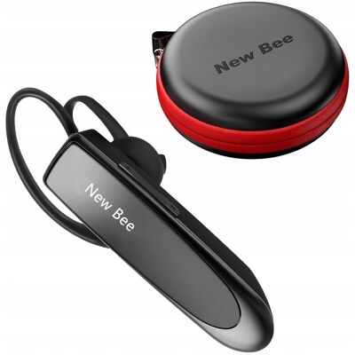 BEZPRZEWODOWA SŁUCHAWKA BLUETOOTH NEW BEE ROZMOWY ZESTAW SŁUCHAWKOWY BEZPRZEWODOWA SŁUCHAWKA BLUETOOTH NEW BEE ROZMOWY ZESTAW SŁUCHAWKOWY