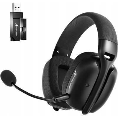 Bezprzewodowy Headset Gamingowy ATTACK SHARK L80PRO Z Mikrofonem CZARNE Bezprzewodowy Headset Gamingowy ATTACK SHARK L80PRO Z Mikrofonem CZARNE