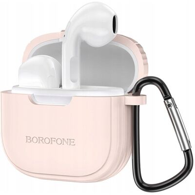 Borofone Słuchawki Bluetooth TWS BW29 Charm Różowe Borofone Słuchawki Bluetooth TWS BW29 Charm Różowe