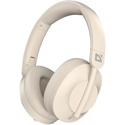 Defender Słuchawki Bluetooth Freemotion B485 Anc Beżowe 63486 Defender Słuchawki Bluetooth Freemotion B485 Anc Beżowe 63486