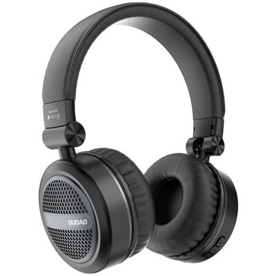 Dudao nauszne bezprzewodowe słuchawki Bluetooth 5.0 czarny (X22XS black) Dudao nauszne bezprzewodowe słuchawki Bluetooth 5.0 czarny (X22XS black)