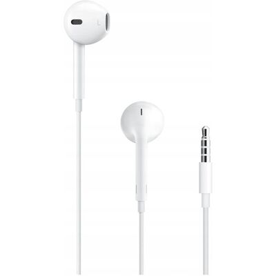 Apple EarPods Słuchawki ze złączem Jack 3,5 mm – Białe Apple EarPods Słuchawki ze złączem Jack 3,5 mm – Białe