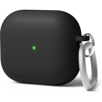 Elago Etui Z Brelokiem Do Słuchawek Airpods 3, Liquid Hybrid, Czarne Elago Etui Z Brelokiem Do Słuchawek Airpods 3, Liquid Hybrid, Czarne