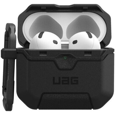 Urban Armor Etui do AirPods 4. Gen UAG Scout Pancerne Karabińczyk Wojskowe Czarne Urban Armor Etui do AirPods 4. Gen UAG Scout Pancerne Karabińczyk Wojskowe Czarne