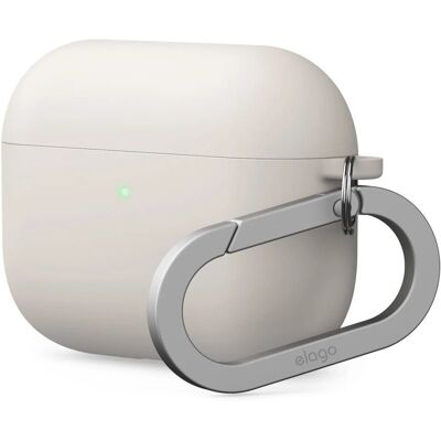 Etui Do Apple Airpods Pro 3 Z Karabińczykiem Elago Hybrid Hang Case, Stone Etui Do Apple Airpods Pro 3 Z Karabińczykiem Elago Hybrid Hang Case, Stone