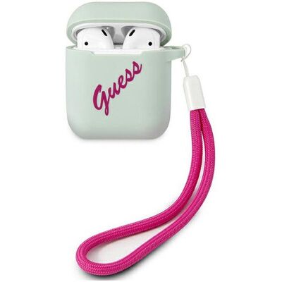 Etui Guess Guaca2lsvsbf Apple Airpods Cover Niebieski Fuksja/blue Fuschia Silicone Vintage Etui Guess Guaca2lsvsbf Apple Airpods Cover Niebieski Fuksja/blue Fuschia Silicone Vintage