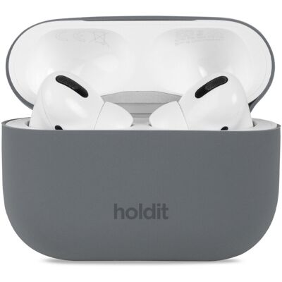 Etui na słuchawki airpods Pro 1&2; Holdit space grey Etui na słuchawki airpods Pro 1&2; Holdit space grey